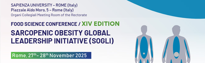 November 27-28, 2025: Sarcopenic Obesity Global Initiative (SOGLI)