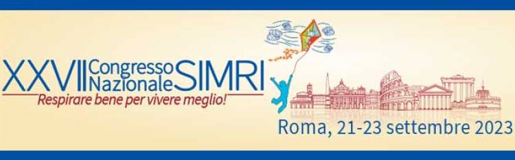 September 21-23, 2023: SIMRI (Italian Society for Childhood Respiratory Diseases) National Congress
