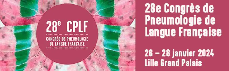 January 26 - 28, 2024:  French Language Pneumology Congress