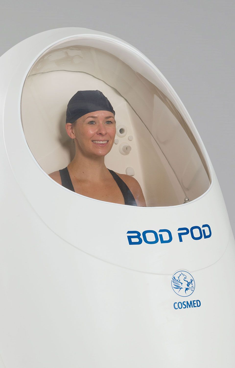 BOD POD GS-X - Woman during Body Composition test