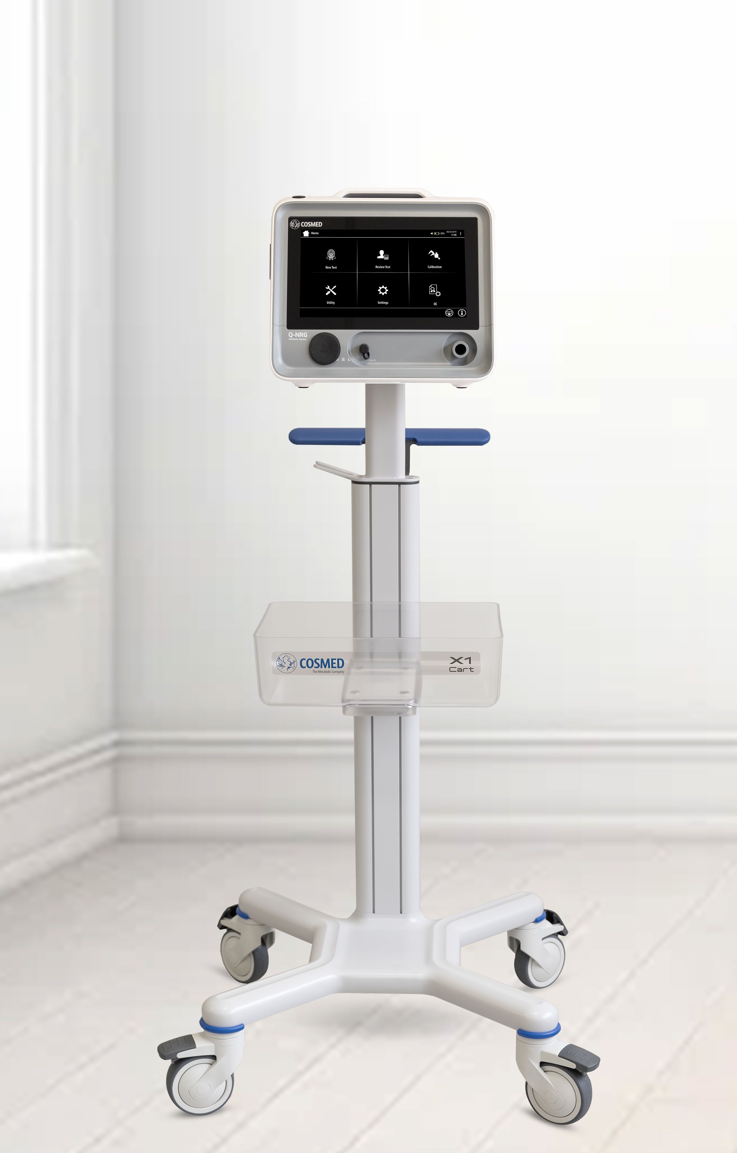 Q-NRG - Metabolic monitor on the cart
