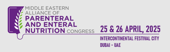 May 13-15, 2022: 1st Middle Eastern Society for Parenteral and Enteral Nutrition Congress (MESPEN)