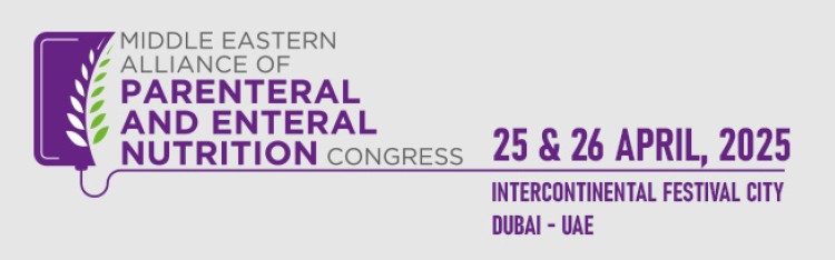 April 25-26, 2025: Middle Eastern Alliance for Parenteral and Enteral Nutrition Congress (MEAPEN)