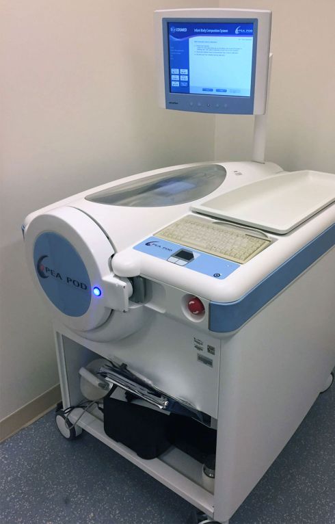 PEA POD - view of the plethysmographic chamber