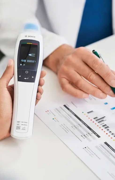 Vivatmo Pro device and test report